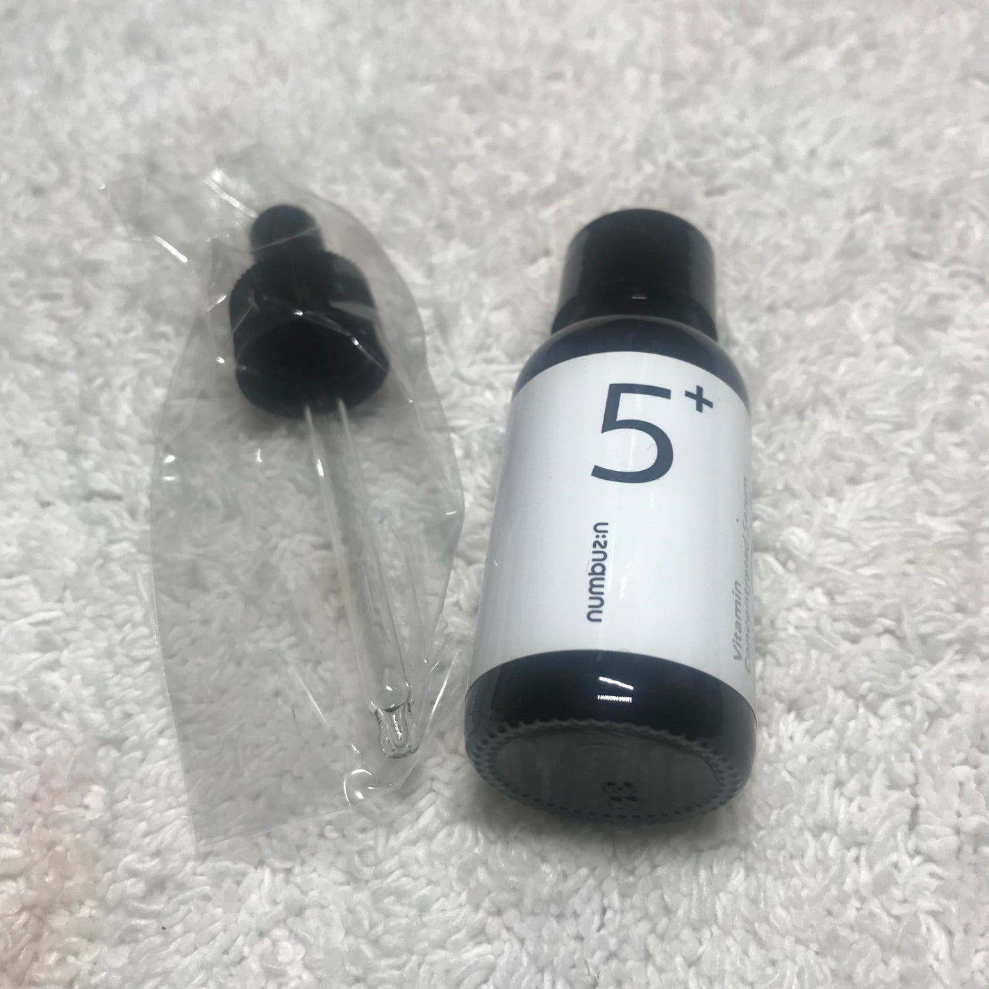 5番 白玉グルタチオンC美容液/numbuzin/美容液を使ったクチコミ(2枚目)