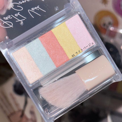 パステルヴェールコンシーラー/キャンメイク/パレットコンシーラーを使ったクチコミ(2枚目)