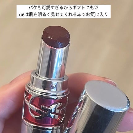 YSL ラブシャイン キャンディグレーズ/YVES SAINT LAURENT BEAUTE/口紅を使ったクチコミ(2枚目)
