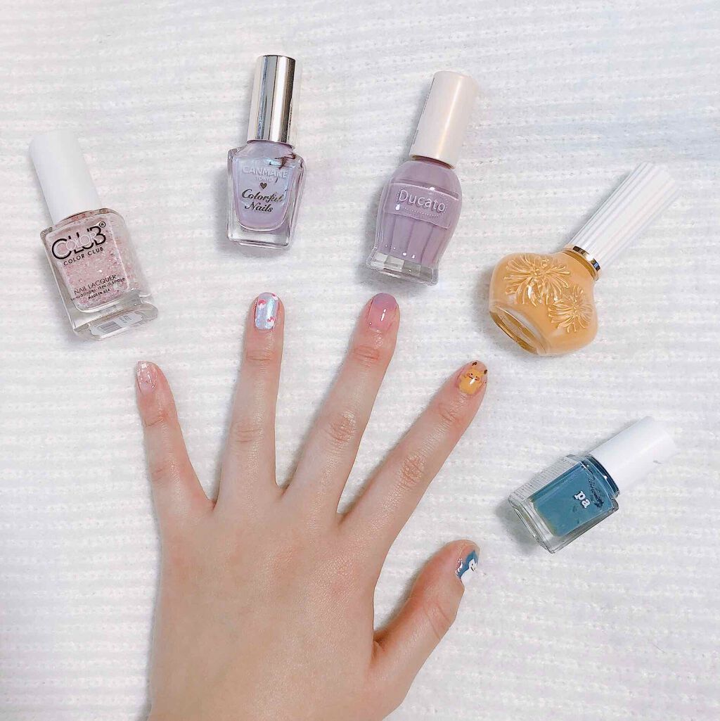 ミニネイルアートブラシ/DAISO/ネイル用品を使ったクチコミ（3枚目）