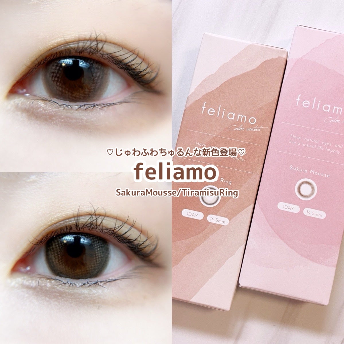 feliamo 1day/feliamo/ワンデー(1DAY)カラコンを使ったクチコミ(1枚目)