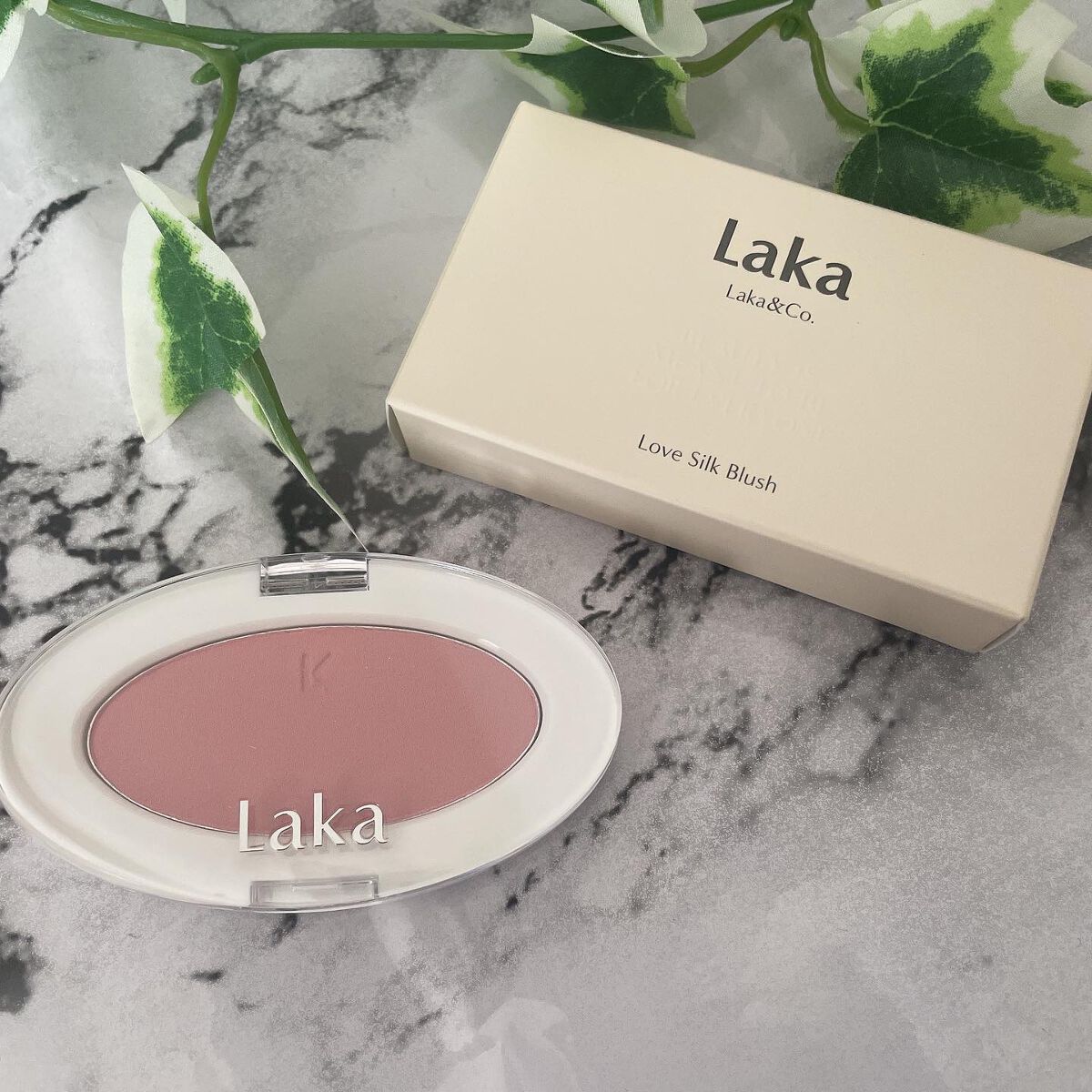 ラブシルクブラッシュ/Laka/パウダーチークを使ったクチコミ（1枚目）
