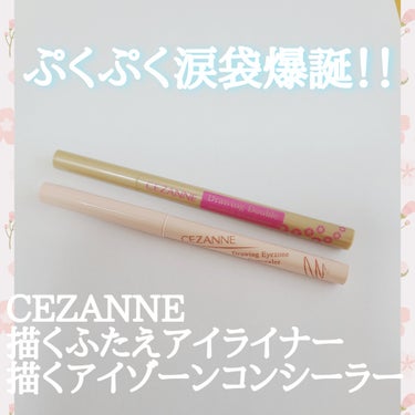 描くふたえアイライナー/CEZANNE/リキッドアイライナーを使ったクチコミ（1枚目）