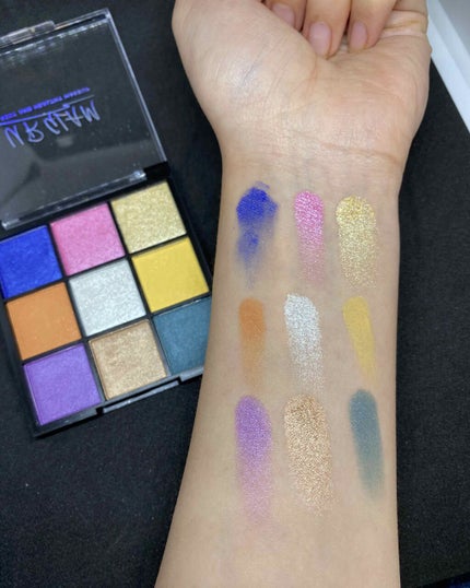 UR GLAM BLOOMING EYE COLOR PALETTE/U R GLAM/アイシャドウパレットを使ったクチコミ(3枚目)