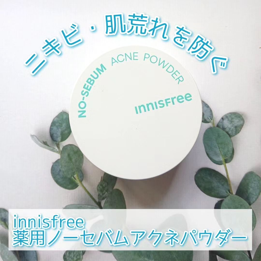 薬用 ノーセバム アクネパウダー/innisfree/フェイスパウダーを使ったクチコミ（1枚目）