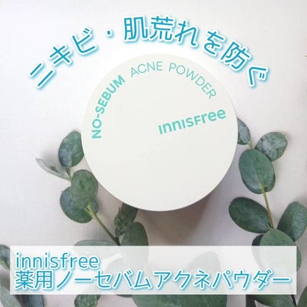 薬用 ノーセバム アクネパウダー/innisfree/フェイスパウダーを使ったクチコミ(1枚目)