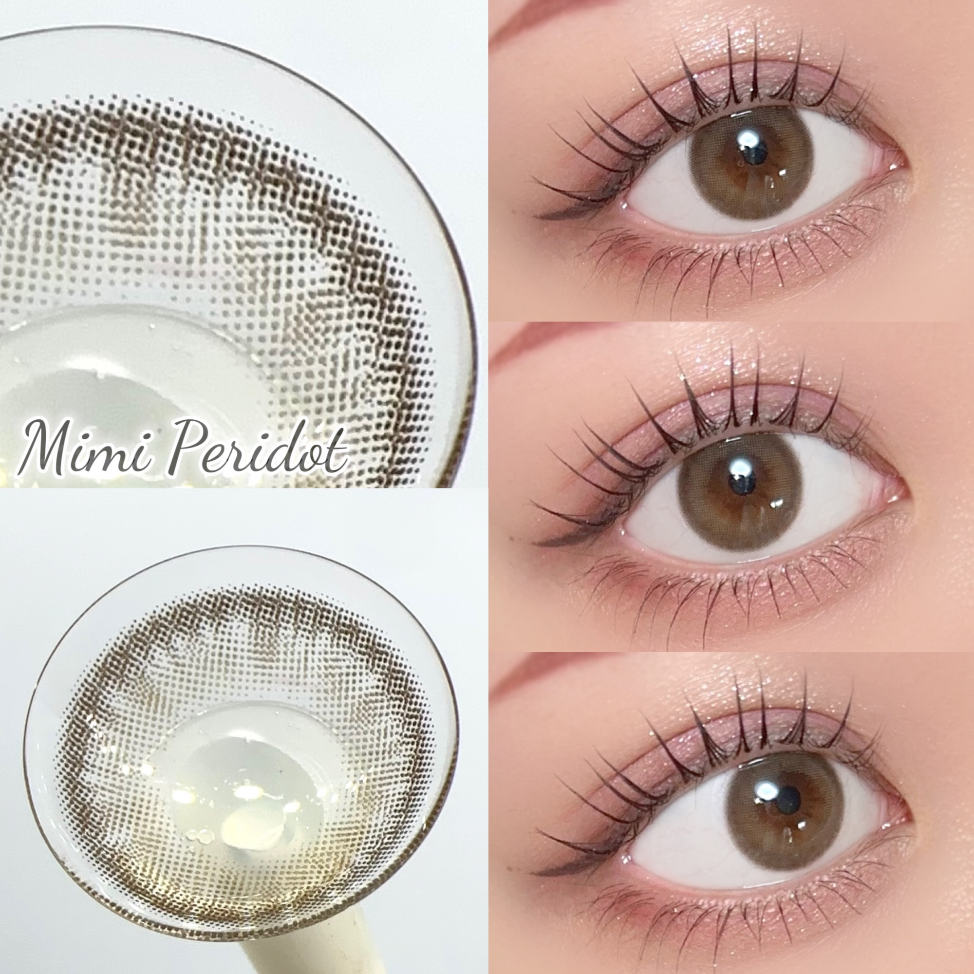 ピエナージュ ミミジェム ワンデー/PienAge/カラーコンタクトレンズを使ったクチコミ（2枚目）