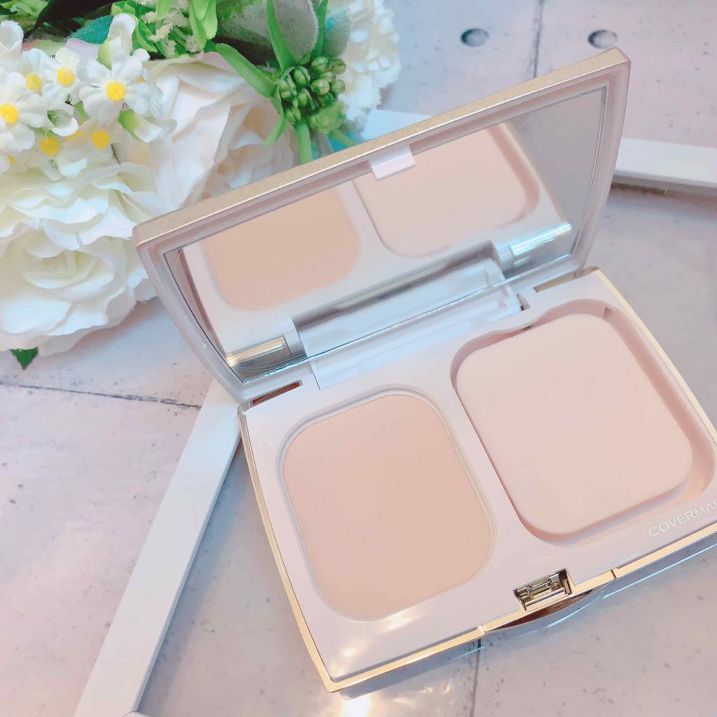 シルキー フィット/COVERMARK/パウダーファンデーションを使ったクチコミ(2枚目)