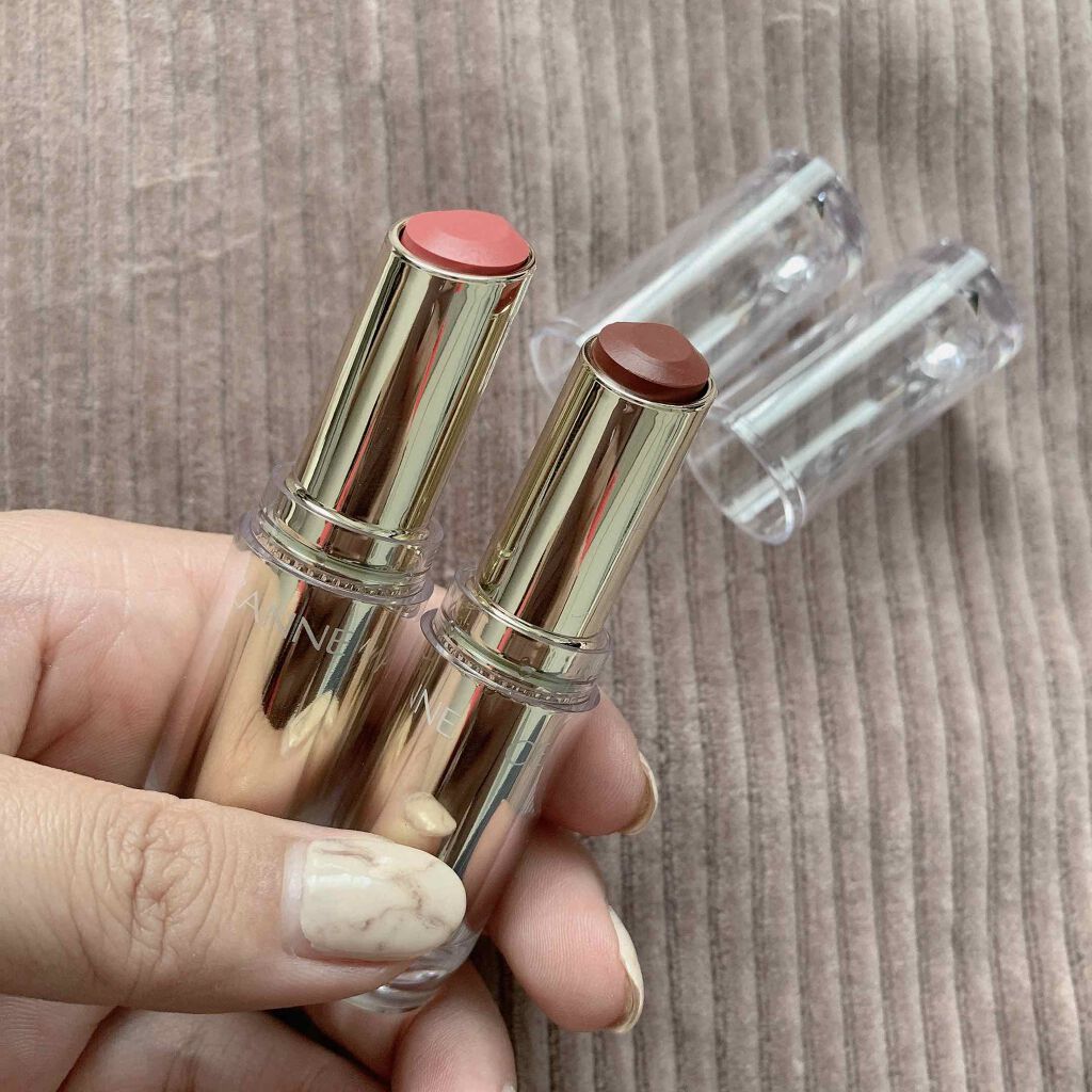 ラスティンググロスリップ/CEZANNE/口紅を使ったクチコミ(2枚目)