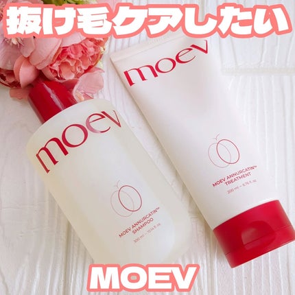 モエブ アヌカチン シャンプー/トリートメント/moev/市販シャンプーを使ったクチコミ(1枚目)