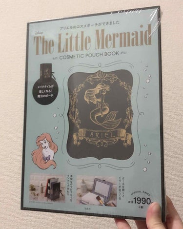 Disney The Little Mermaid COSMETIC POUCH BOOK/DISNEY/雑誌を使ったクチコミ（2枚目）