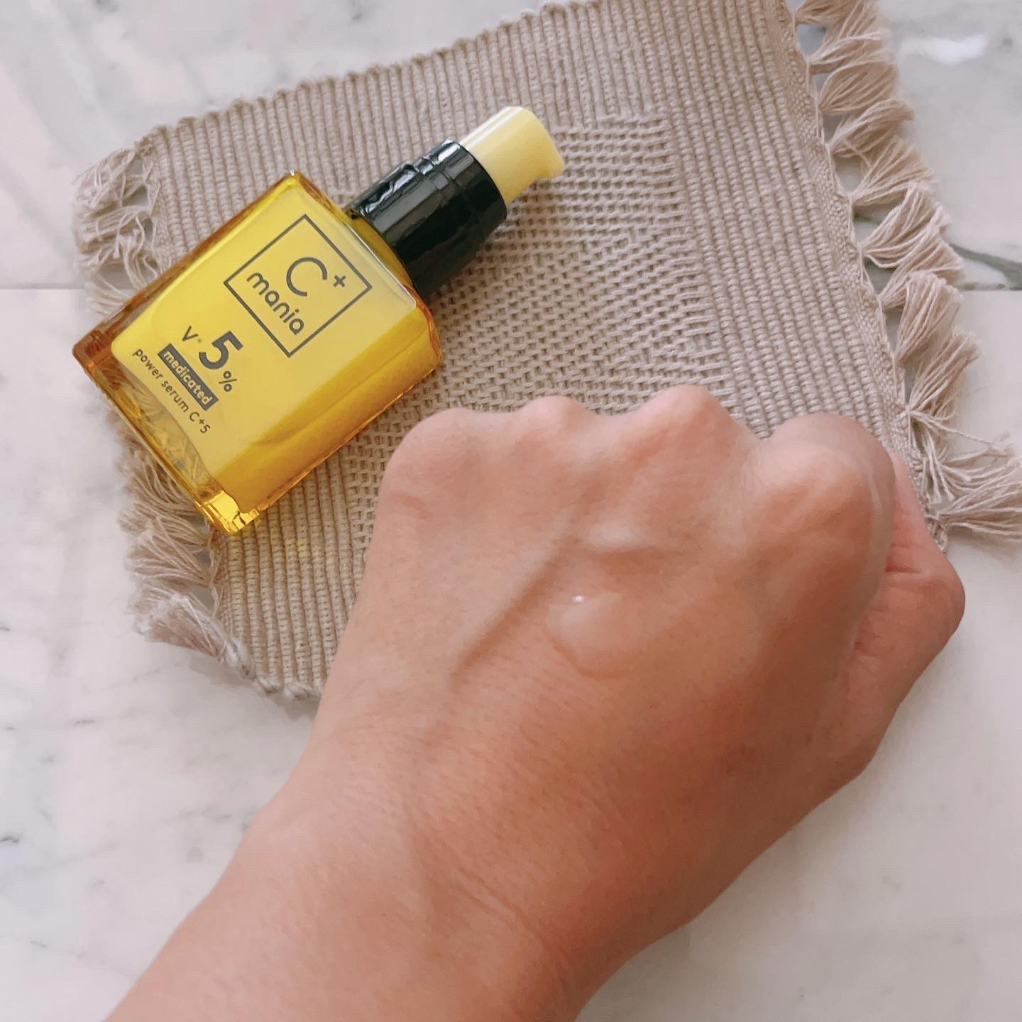 薬用パワーセラムC＋5/C+mania/美容液を使ったクチコミ（2枚目）