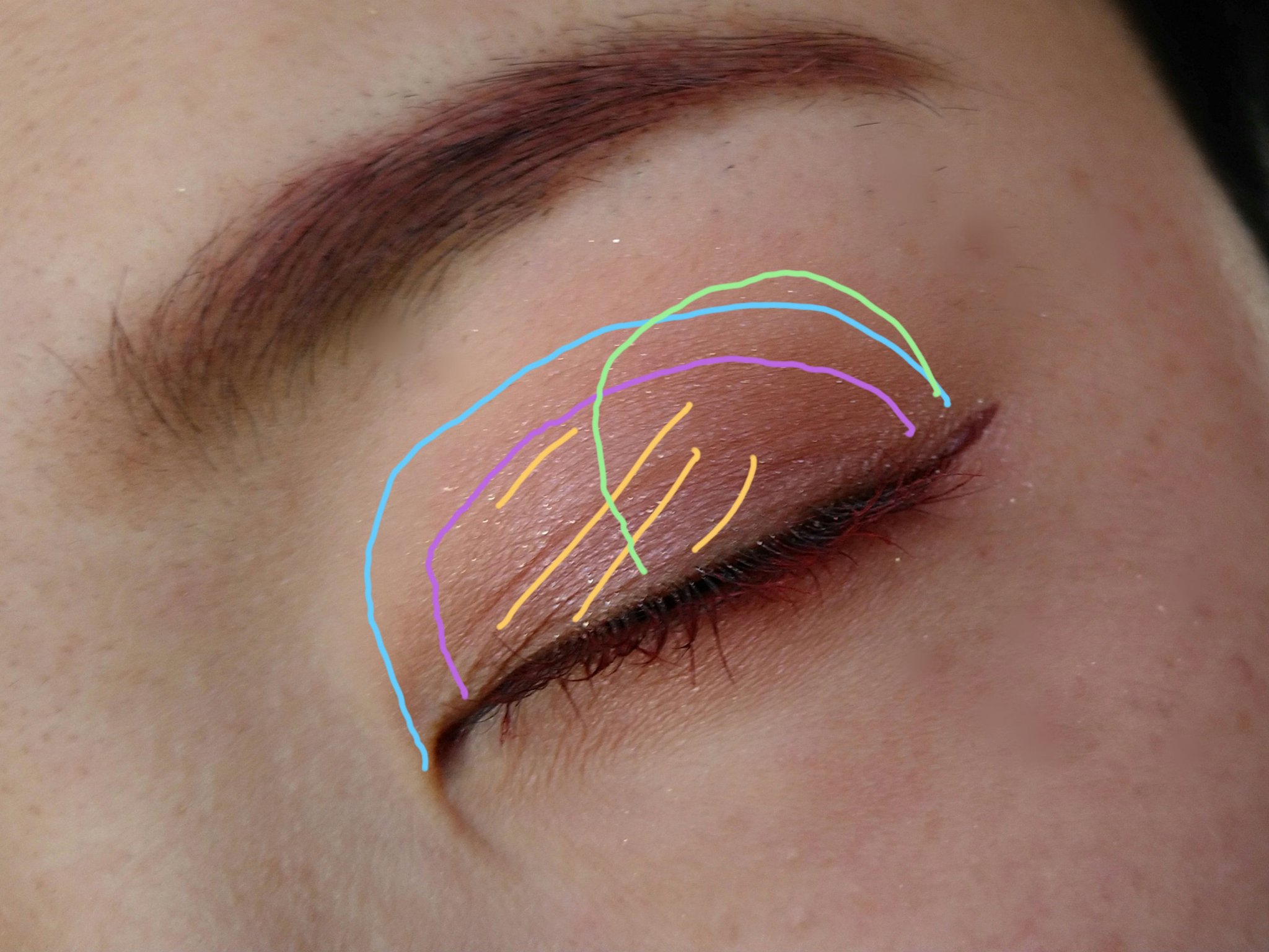 リアルクローズシャドウ CX06 バックスリット/excel/アイシャドウパレットを使ったクチコミ（3枚目）