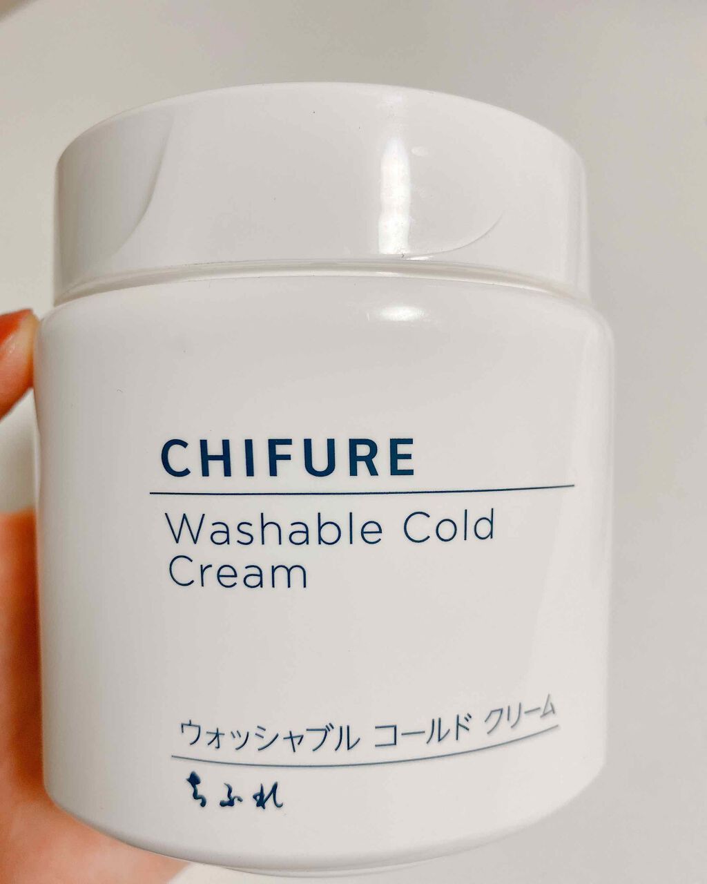 ウォッシャブル コールド クリーム/ちふれ/クレンジングクリームを使ったクチコミ(1枚目)
