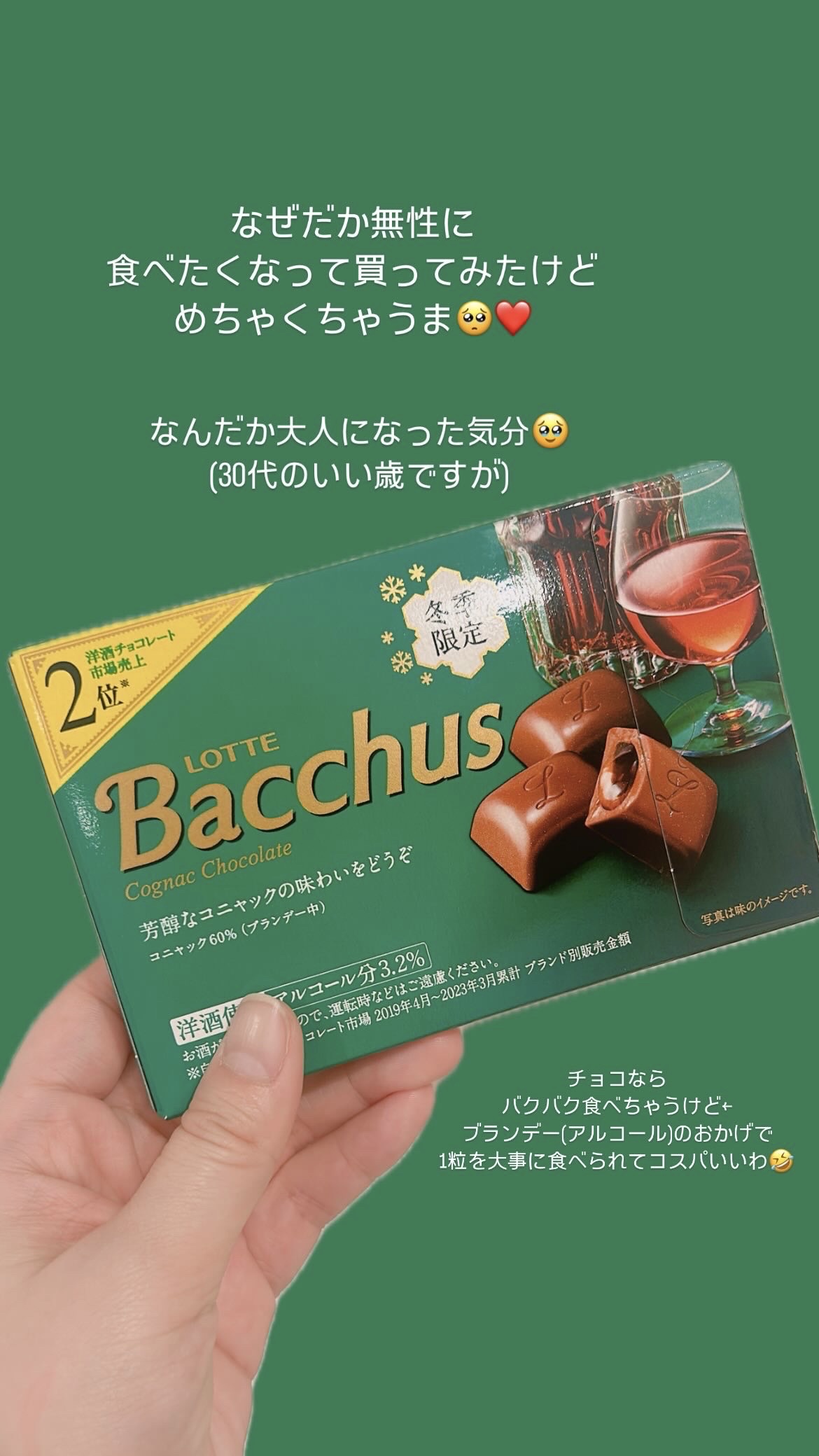 バッカス/ロッテ/食品を使ったクチコミ（2枚目）