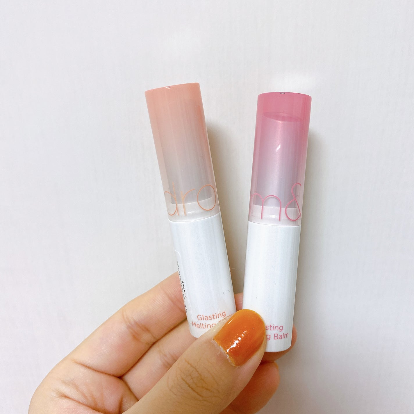 グラスティングメルティングバーム/rom&nd/リップバームを使ったクチコミ(1枚目)