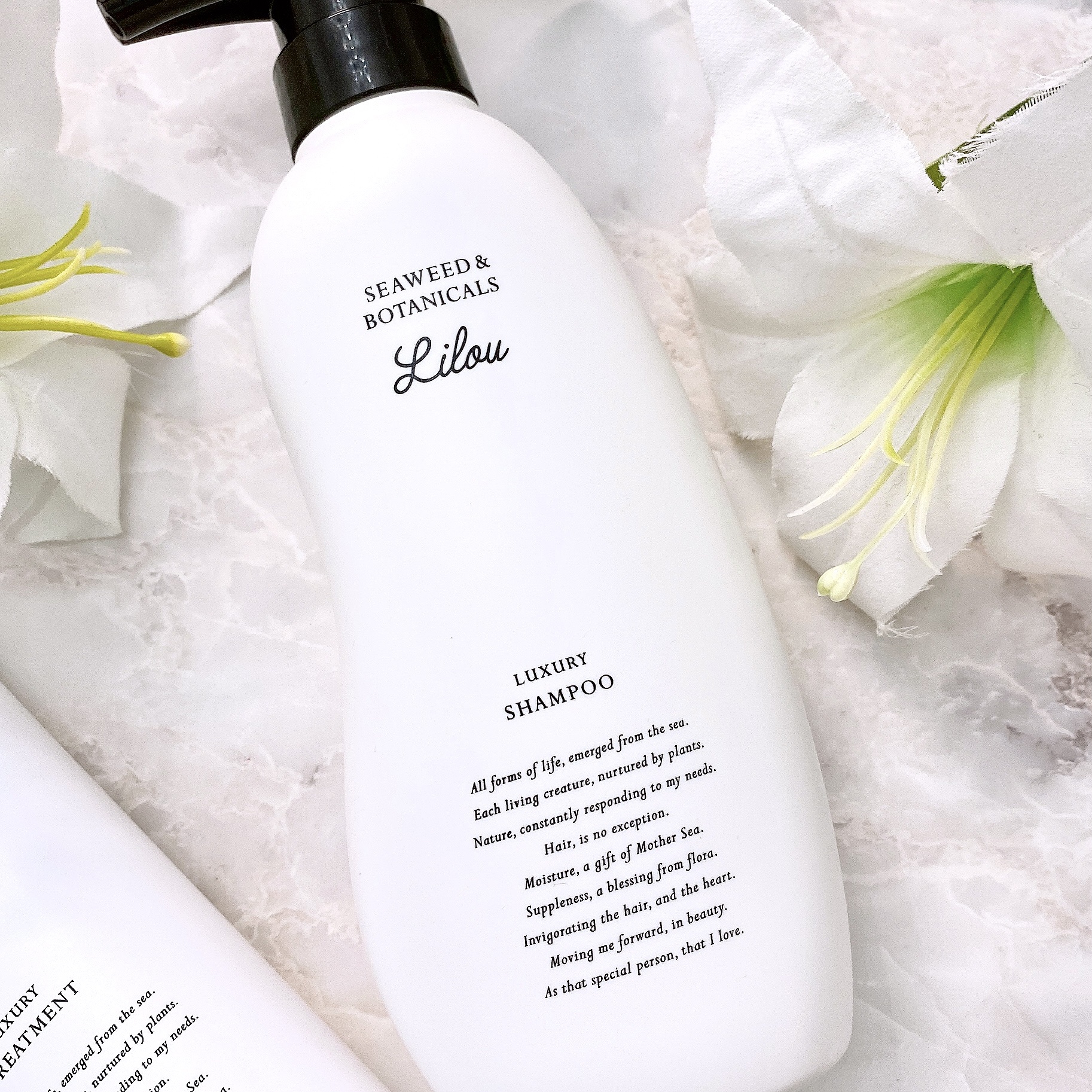 Lilou リル ラグジュアリーシャンプー/トリートメント トリートメント/Lilou/市販シャンプーを使ったクチコミ（2枚目）