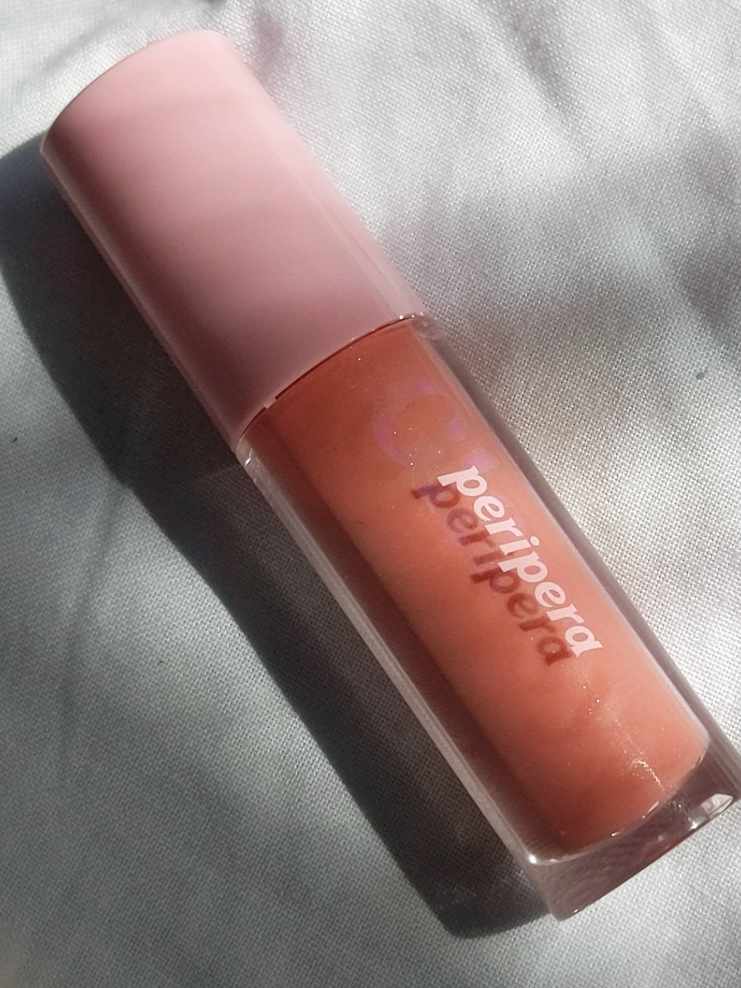 インク グラスティング リップ グロス 07 ソー ワット(SO WHAT)/PERIPERA/リップグロスを使ったクチコミ（1枚目）