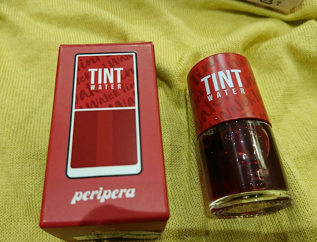 ティントウォーター/PERIPERA/口紅を使ったクチコミ（1枚目）