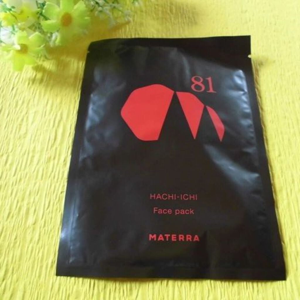 81マテラ フェイスパック/MATERRA81/シートマスク・パックを使ったクチコミ(1枚目)