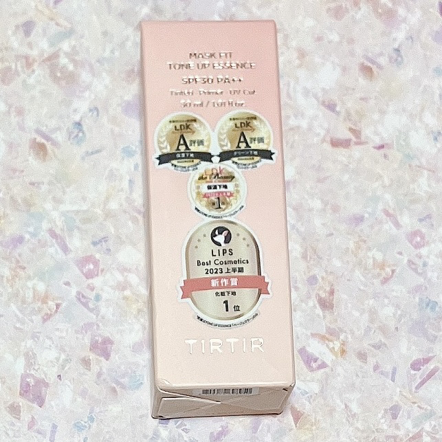 マスクフィットトーンアップエッセンス/TIRTIR(ティルティル)/化粧下地を使ったクチコミ（2枚目）