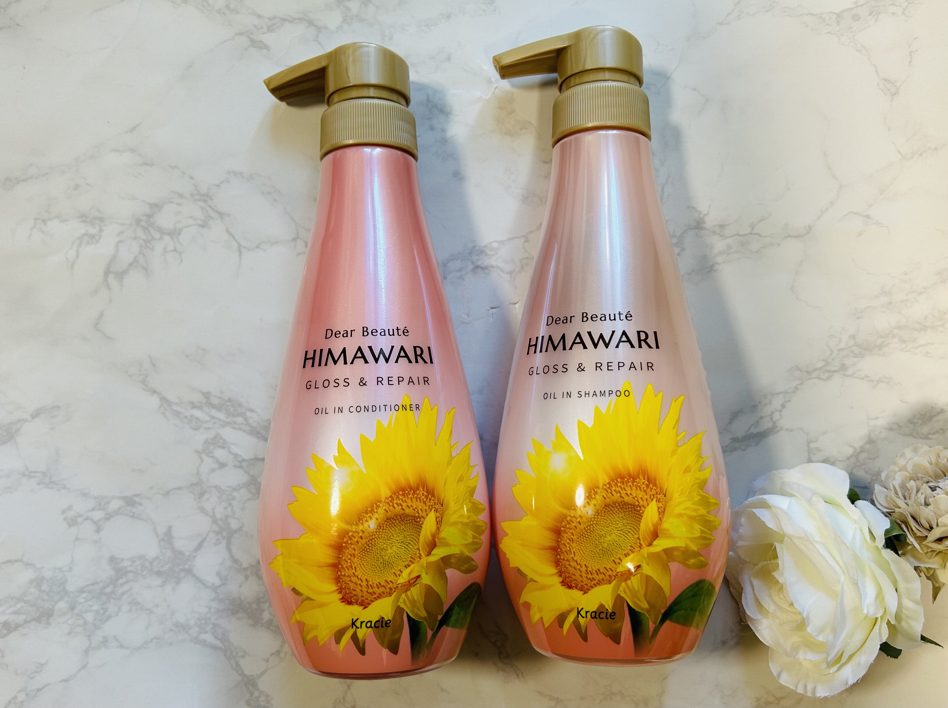 オイルインシャンプー／オイルインコンディショナー (グロス＆リペア)/ディアボーテ/市販シャンプーを使ったクチコミ（1枚目）