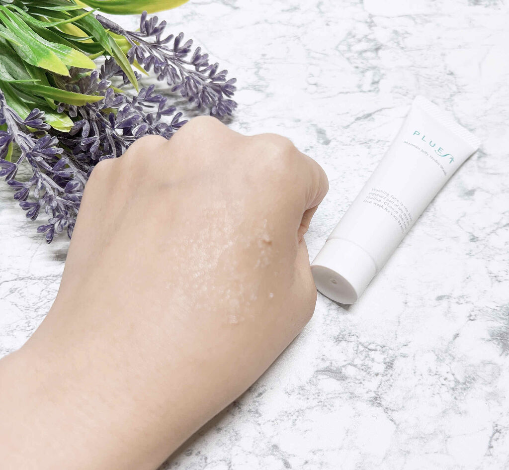 マンナンジェリーハイドロウォッシュ/PLUEST/洗顔料を使ったクチコミ（3枚目）