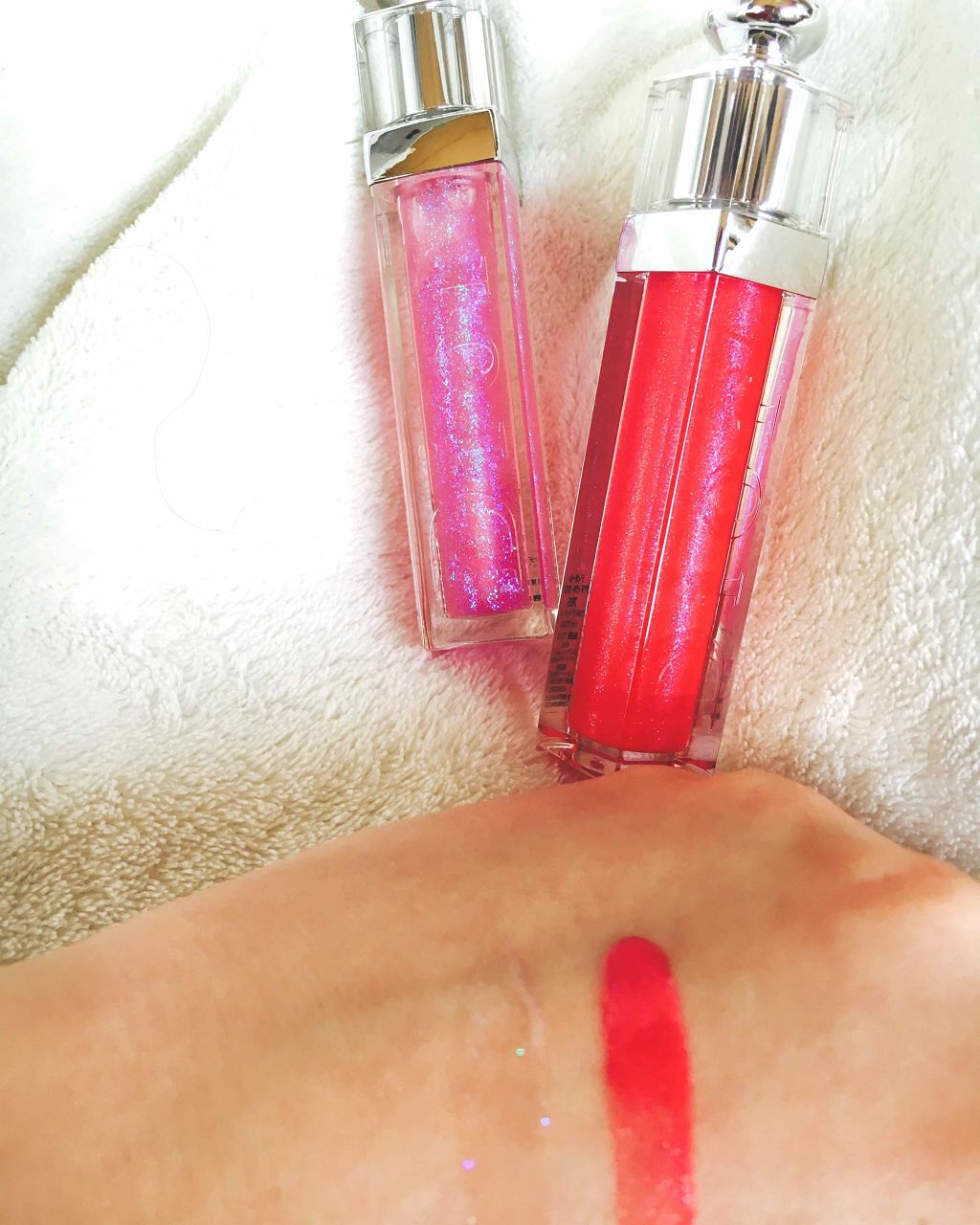 ディオール アディクト グロス 765 ウルトラ ディオール/Dior/リップグロスを使ったクチコミ（2枚目）