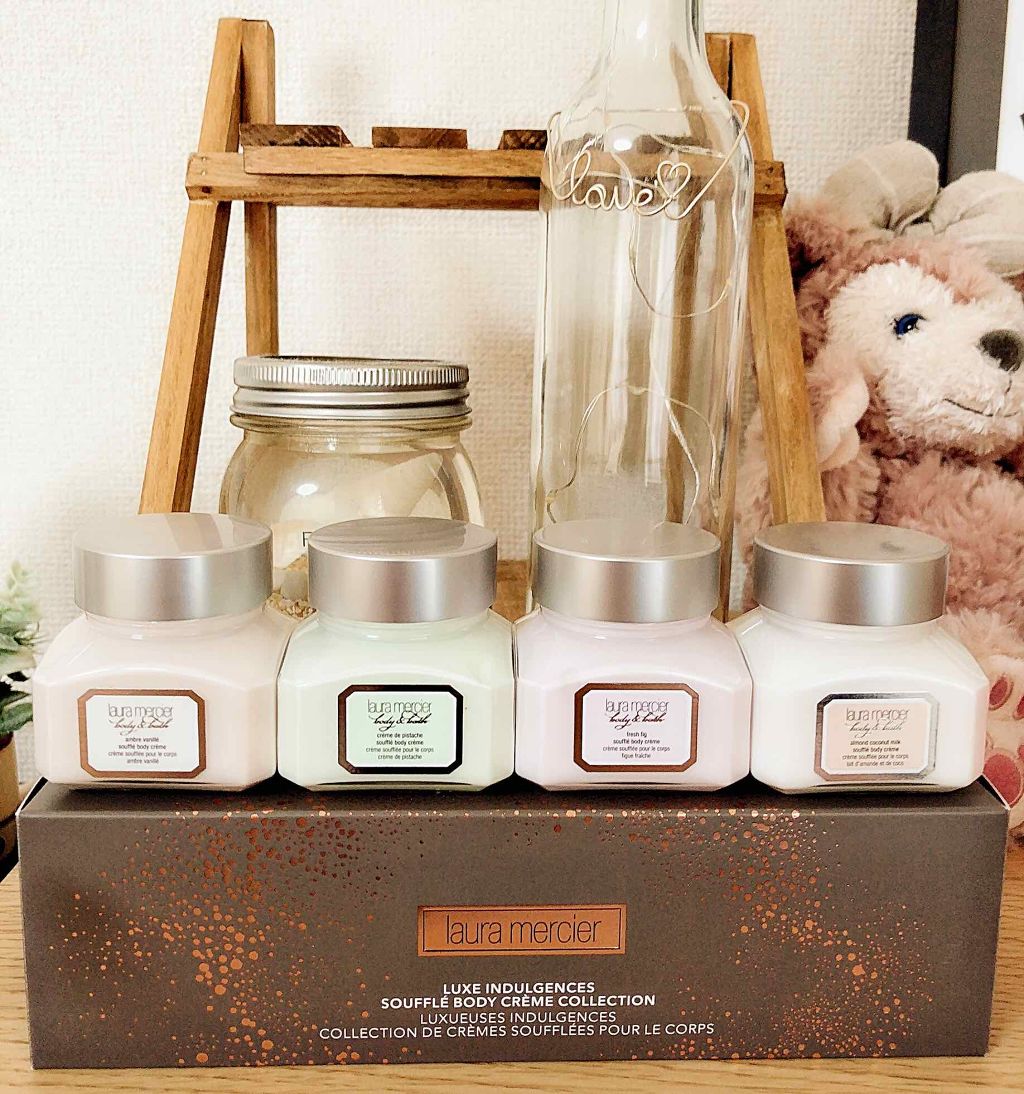 リュクス インダルジェンス スフレ ボディ クリーム コレクション/ローラ メルシエ/スキンケアキットを使ったクチコミ(1枚目)