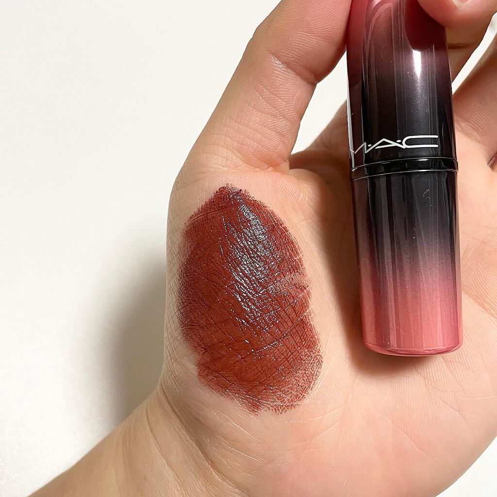 ラブ ミー リップスティック /M・A・C/口紅を使ったクチコミ(3枚目)