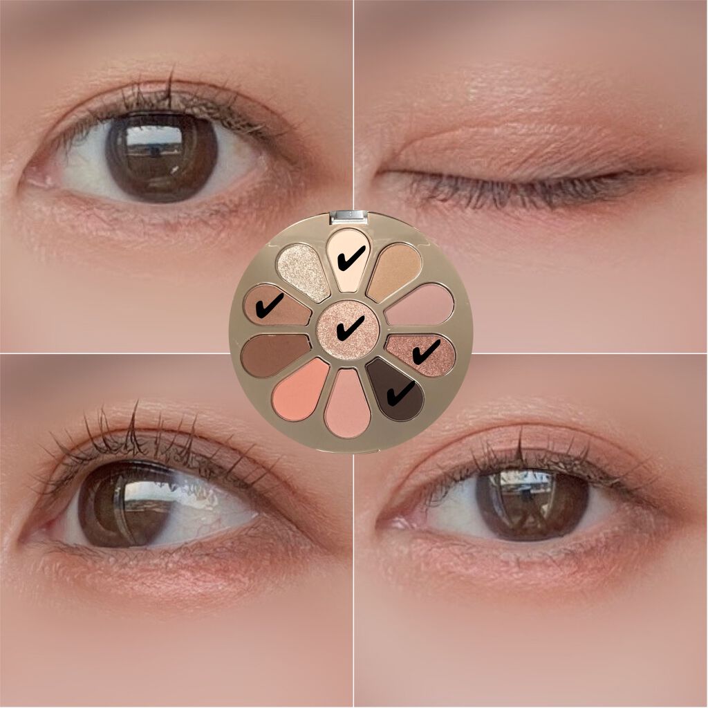 アイシャドウパレット/2aN/アイシャドウパレットを使ったクチコミ(3枚目)