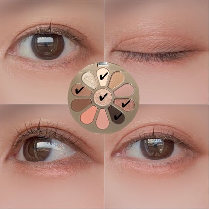 アイシャドウパレット/2aN/アイシャドウパレットを使ったクチコミ(3枚目)