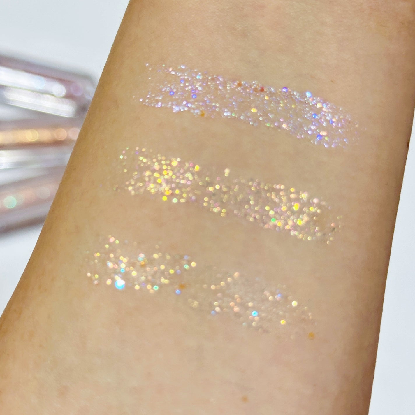 グラスグリッター/glow/グリッターを使ったクチコミ(8枚目)