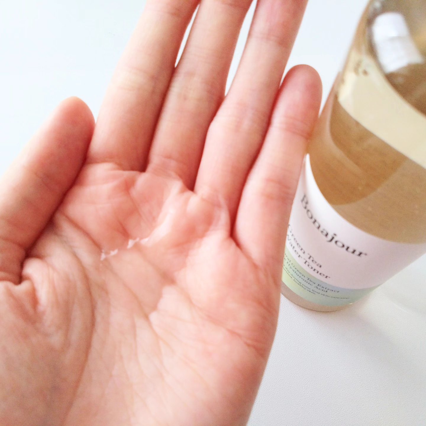 グリーンティーウォーターボム/Bonajour/フェイスクリームを使ったクチコミ（3枚目）