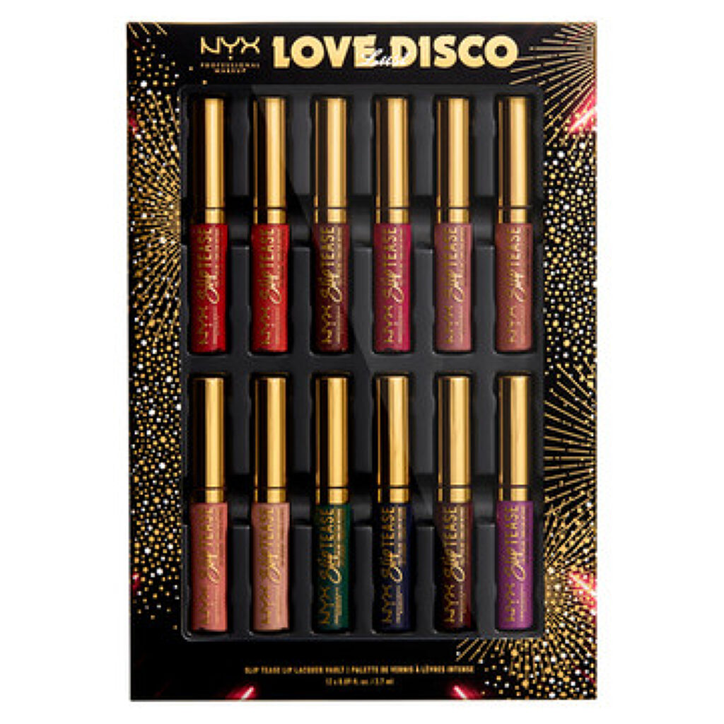 NYX Professional Makeup ラブ ラスト ディスコ スリップティーズ リップ ラッカー キット