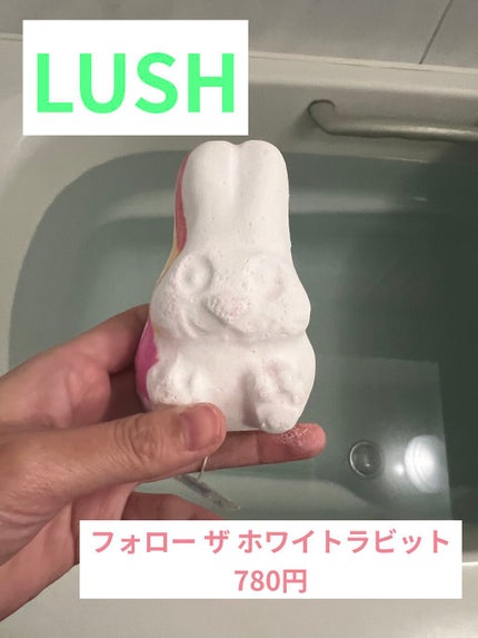 フォロー ザ ホワイトラビット(バスボム)/ラッシュ/炭酸系入浴剤を使ったクチコミ(1枚目)