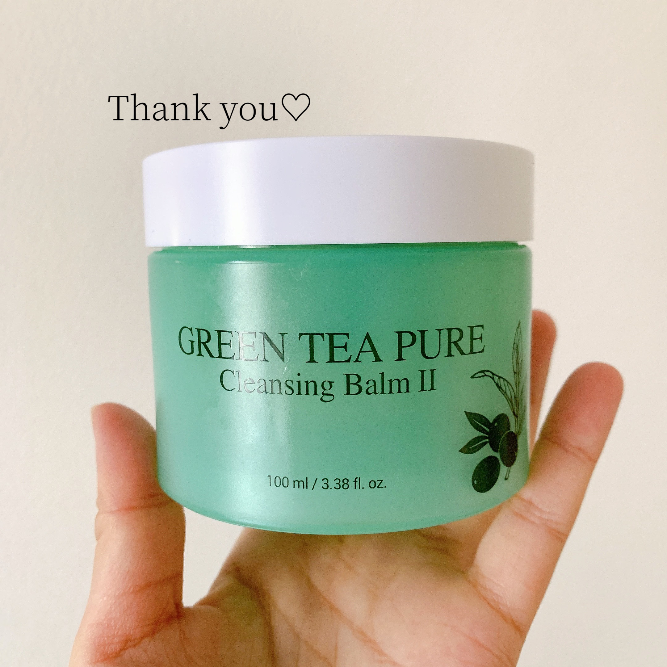 グリーンティーピュアクレンジングバームⅡ/YADAH/クレンジングバームを使ったクチコミ（1枚目）