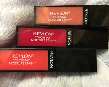 カラーステイ　モイスチャーステイン/REVLON/口紅を使ったクチコミ（1枚目）