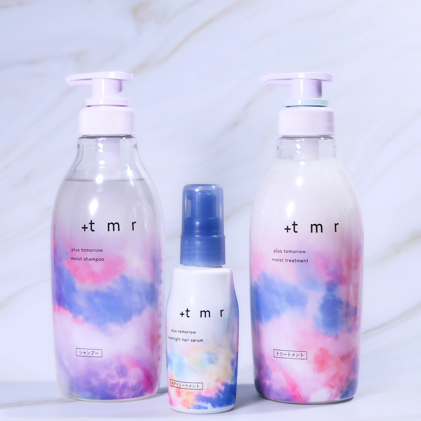 オーバーナイト ヘアセラム/＋ｔｍｒ/ヘアオイルを使ったクチコミ（1枚目）