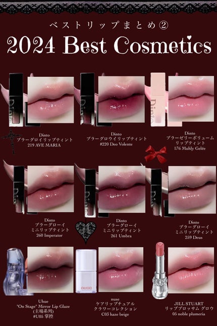 SPICY PINK パウティミラーティント/Uhue/リップティントを使ったクチコミ(1枚目)