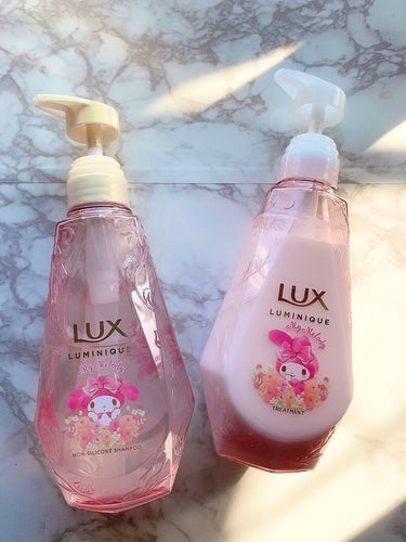 ルミニーク ハピネスブルーム サンリオコラボ ポンプペア/LUX/シャンプー・コンディショナーを使ったクチコミ（2枚目）