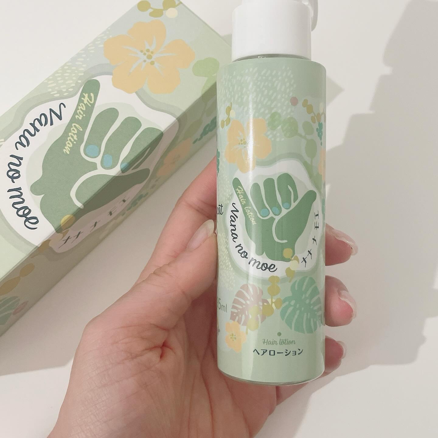 ヘアローション シャインマスカット/nananamoe/アウトバストリートメントを使ったクチコミ（2枚目）