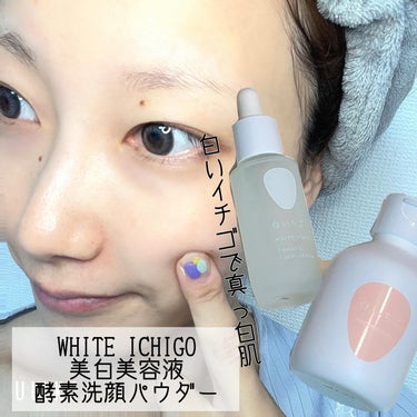 パウダーテック・ウォッシュ/WHITE ICHIGO/洗顔パウダーを使ったクチコミ（1枚目）