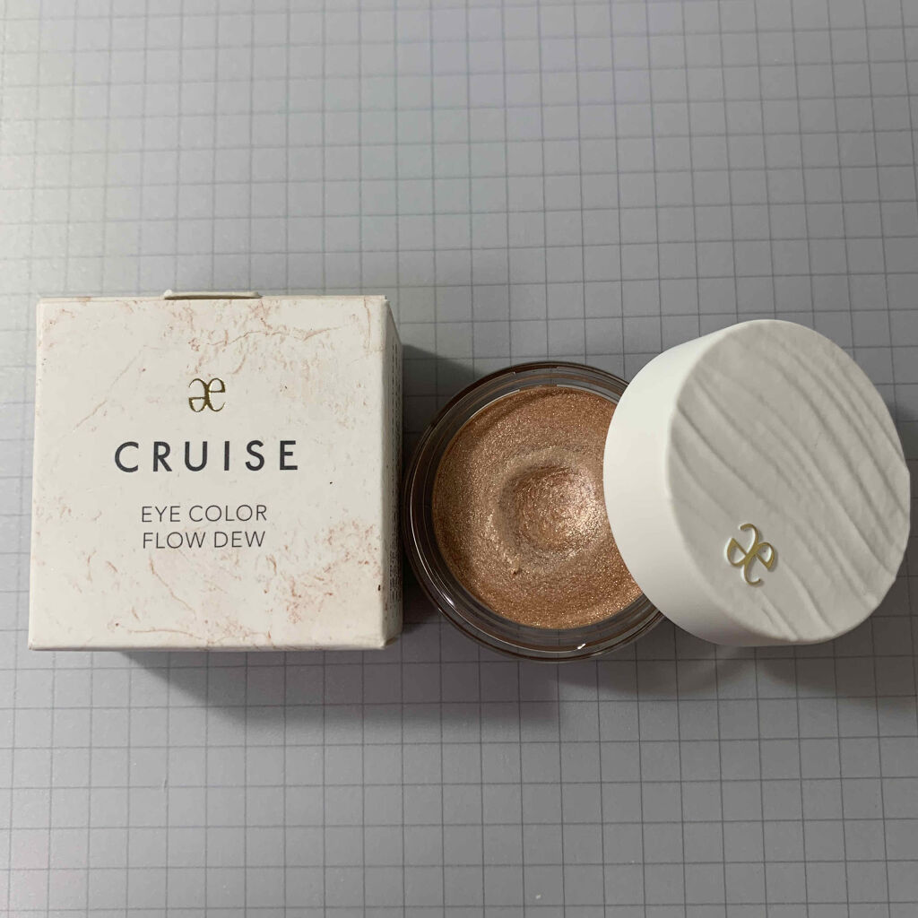 アイカラー フローデュウ/エレガンス クルーズ/ジェル・クリームアイシャドウを使ったクチコミ（1枚目）