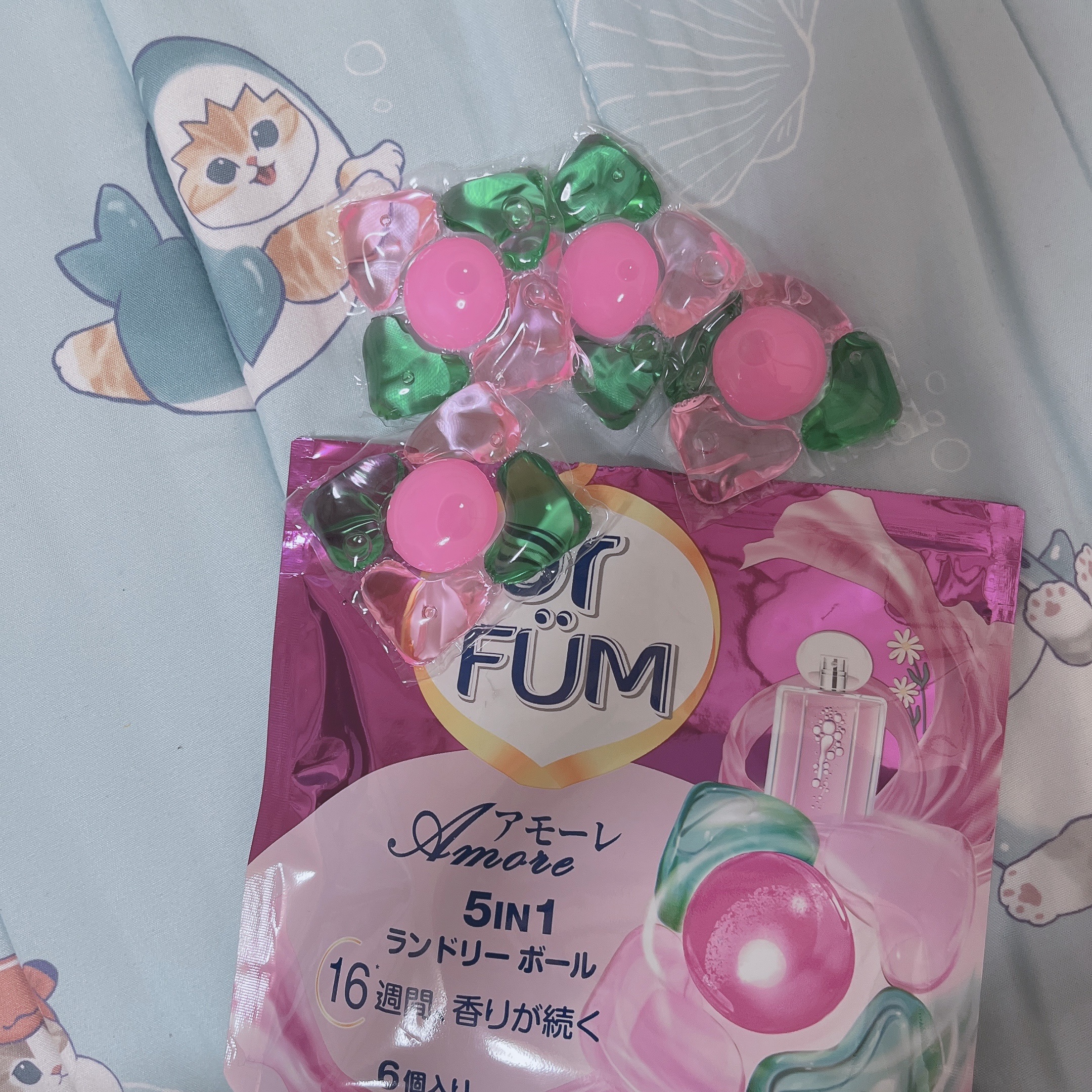 アモーレ ランドリーボール/arFUM/洗濯洗剤を使ったクチコミ（2枚目）