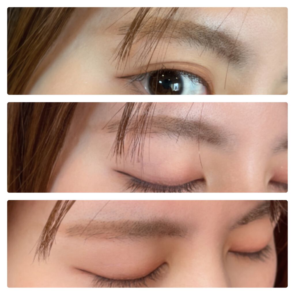 アイブロー パウダー/ちふれ/パウダーアイブロウを使ったクチコミ（3枚目）