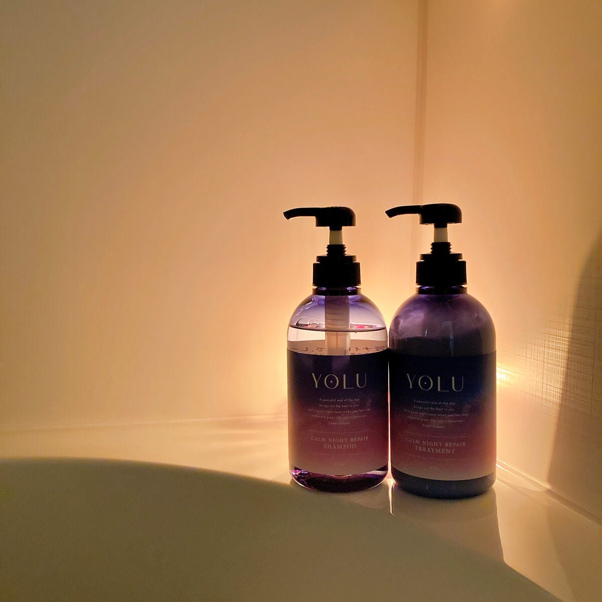 カームナイトリペアシャンプー/トリートメント/YOLU/市販シャンプーを使ったクチコミ(2枚目)