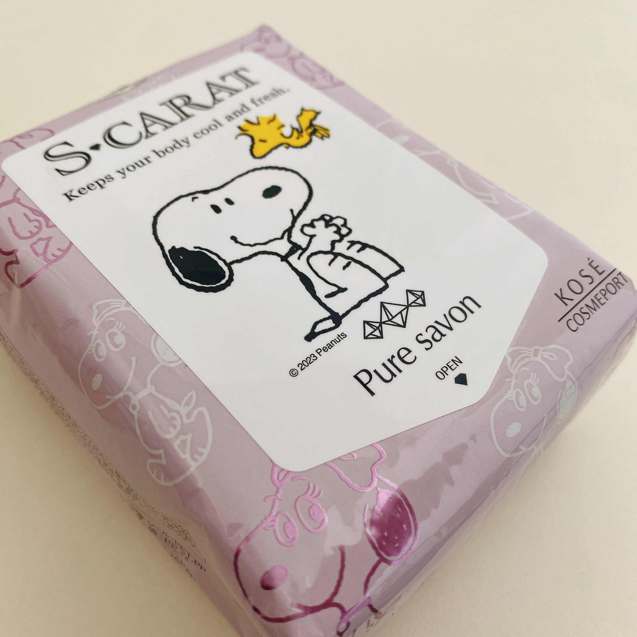 薬用デオドラント パウダーシート（ピュアシャボン）/エスカラット/ボディシートを使ったクチコミ（1枚目）