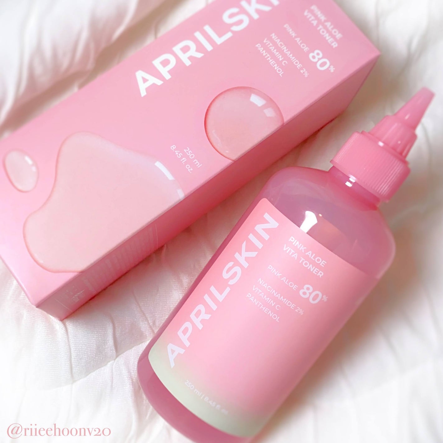 ピンクアロエビタトナー/APRILSKIN/化粧水を使ったクチコミ(1枚目)