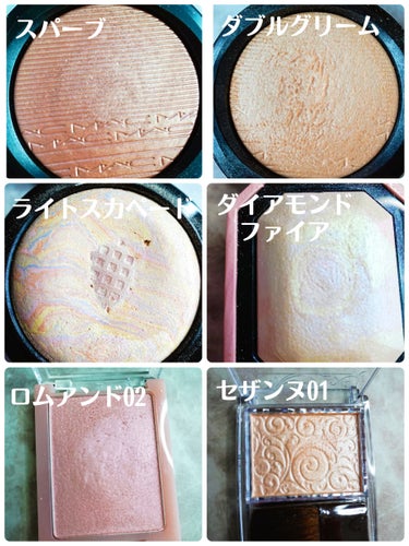 ダイヤモンドライト マルチユース ハイライター/Too Faced/パウダーハイライトを使ったクチコミ（2枚目）